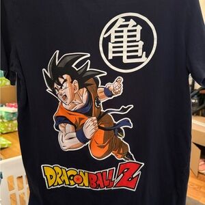 Old Navy Dragon Ball Z Navy and Orange Kids Tee